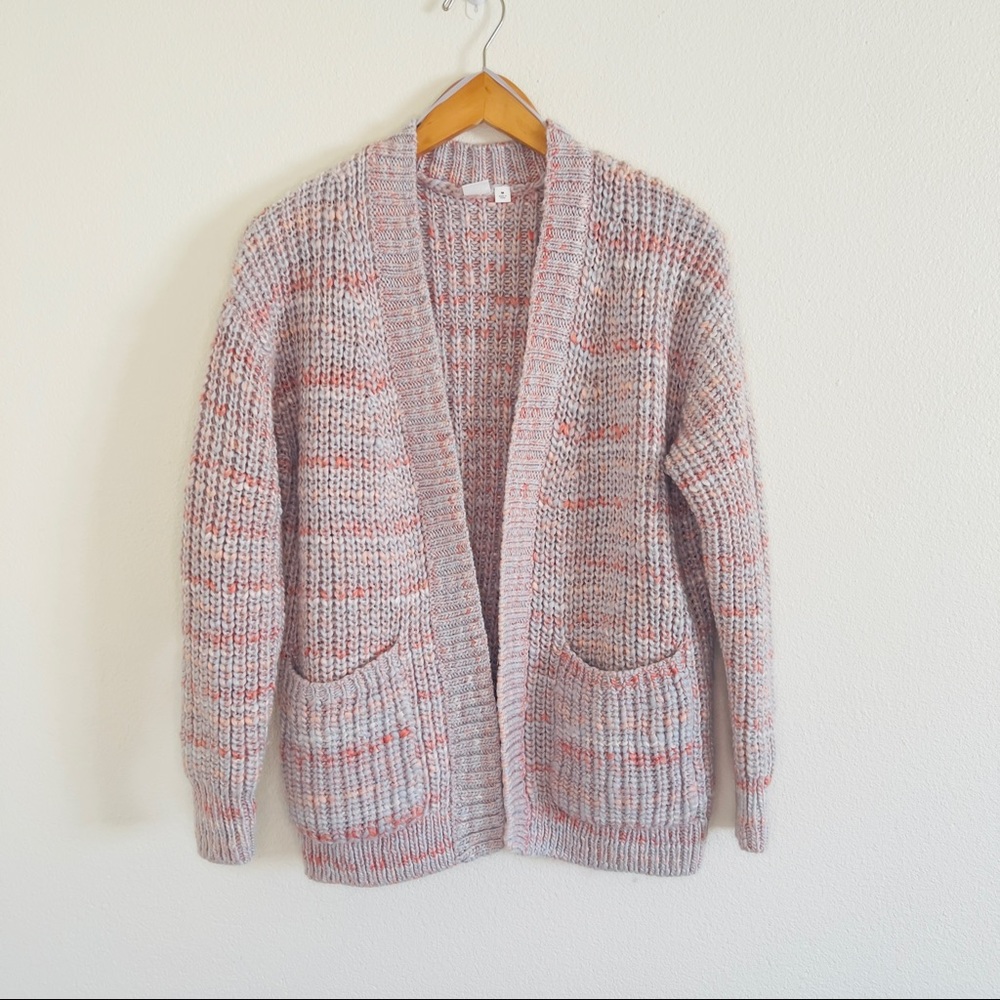 GAP Womens Wool Knit Cardigan With Pockets